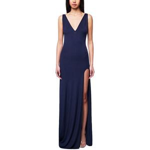Ow Womens Thalia Maxi Dress, Navy